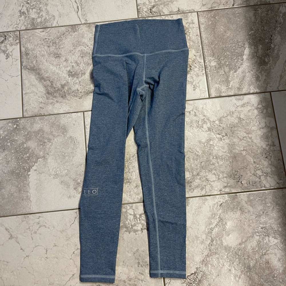 FLEO blue fog heathered bounce 25” size extra small